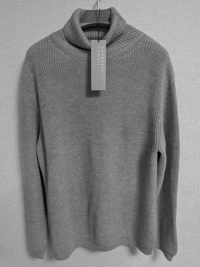 美品 MargaretHowell ウールリネン ニット日本製