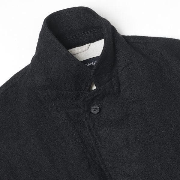 コムデギャルソンオム　25AW　ウールサージ 製品縮絨 ジャケット　黒　L　新品