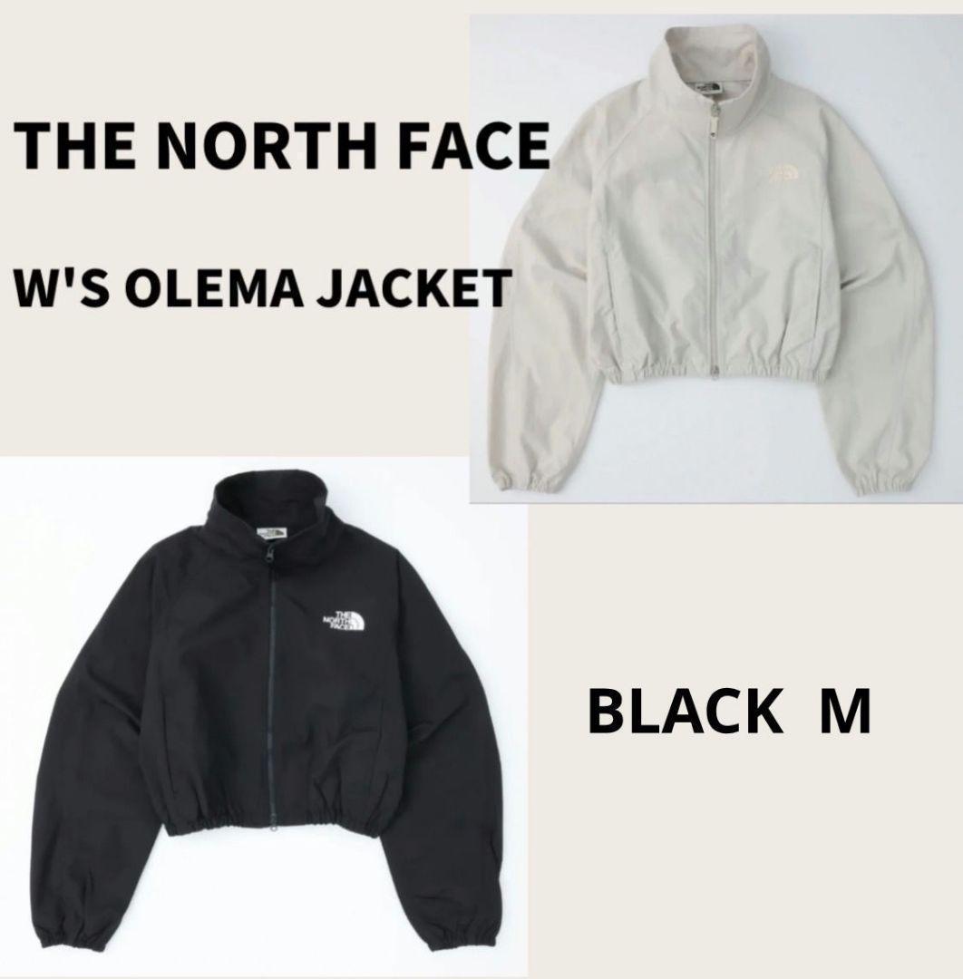 W'S OLEMA JACKETノースフェイス M　ブラック　ジャケット