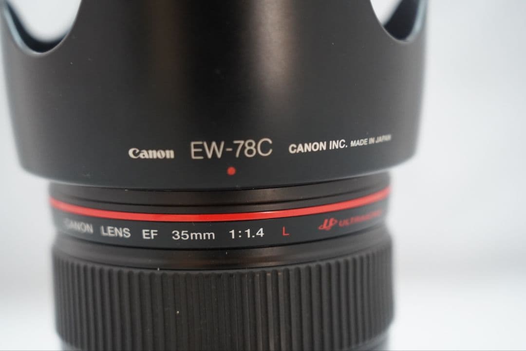 キャノン EF 35㎜ F=1:1.4 L USM　大人気の広角・大口径レンズ