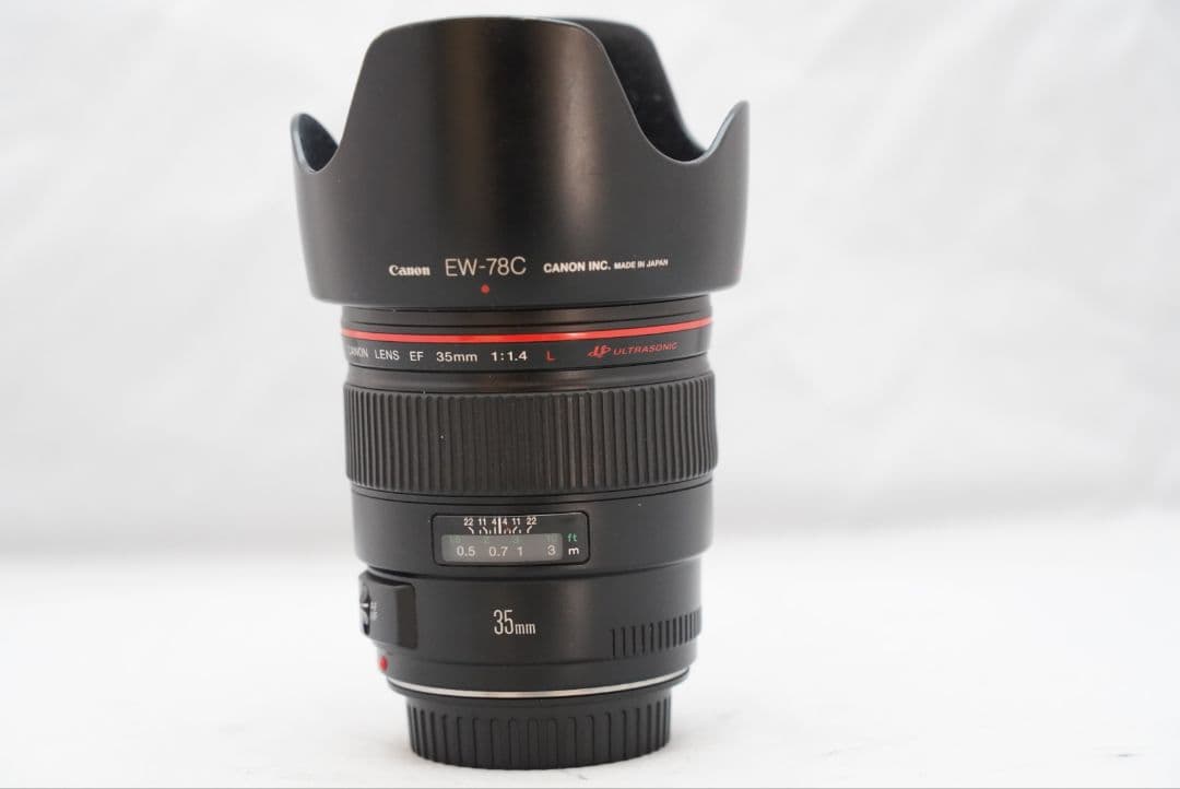 キャノン EF 35㎜ F=1:1.4 L USM　大人気の広角・大口径レンズ