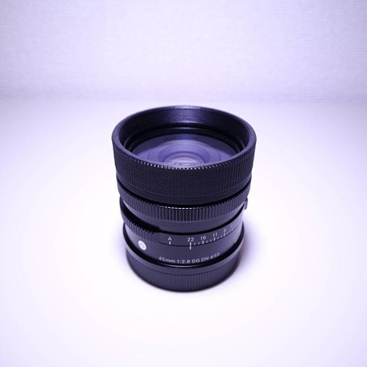 美品SIGMA 45mm F2.8 DG DN Lマウント購入後4ヶ月おまけ付き
