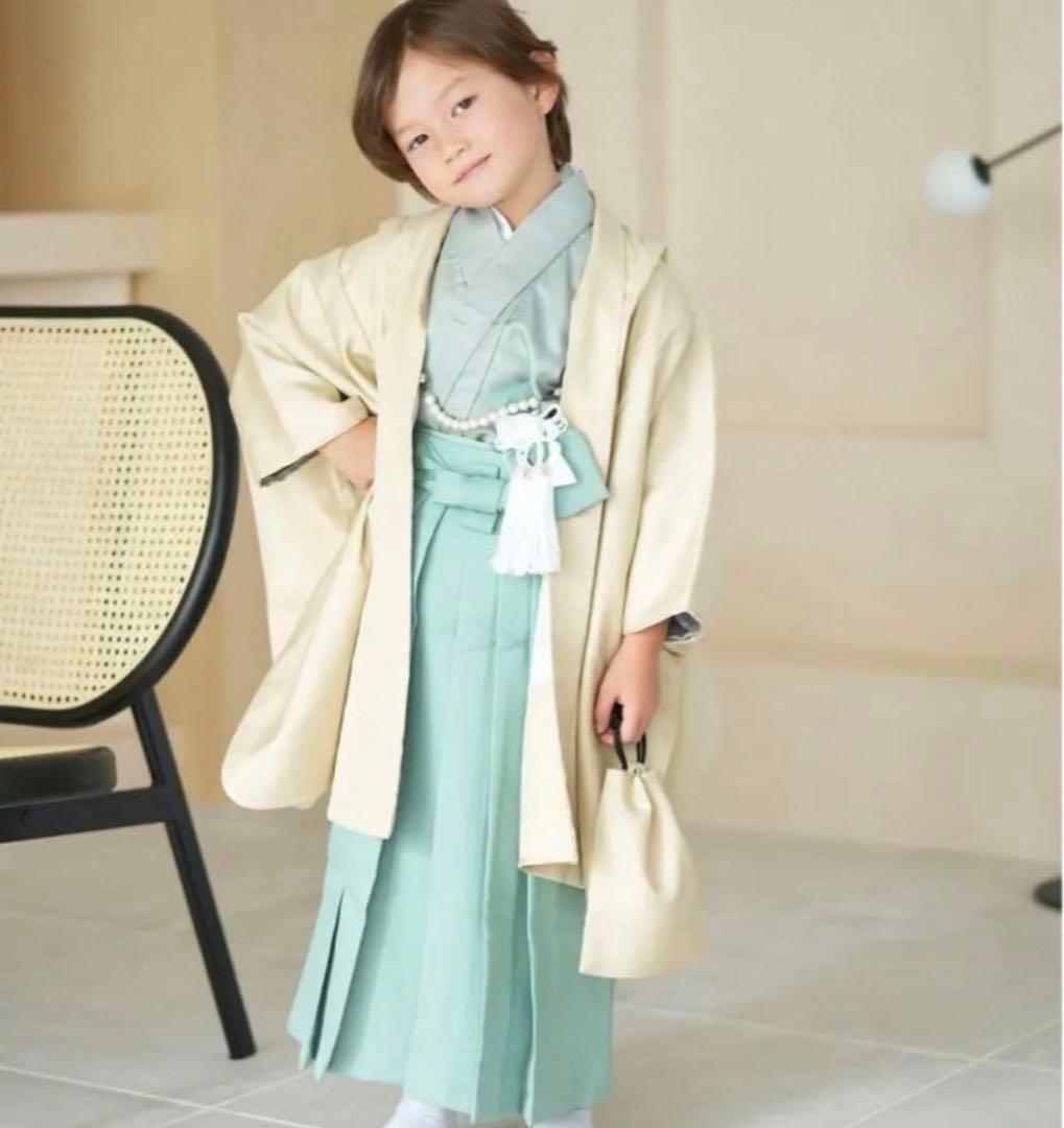 新品　七五三５歳用袴セット utatane ウタタネ かぷり