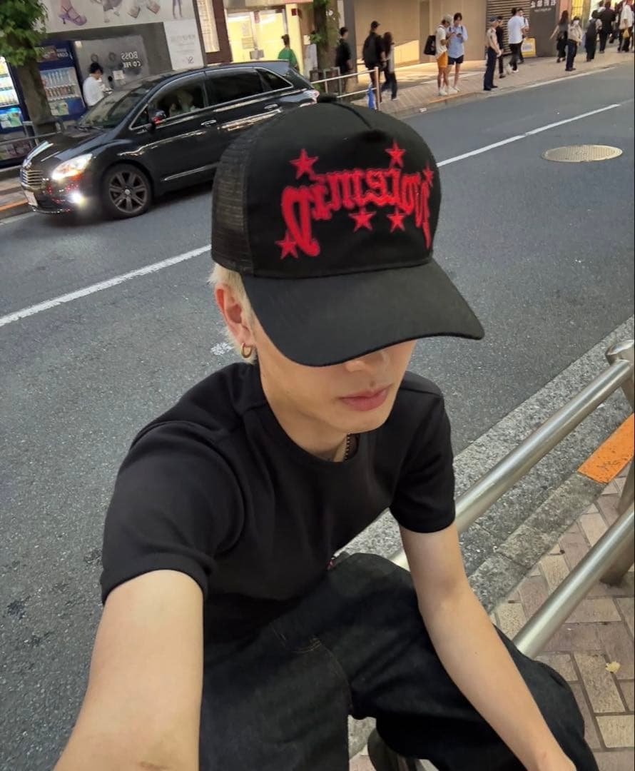 ブラック　NOREMID MESH CAP -BLACK- 即完売