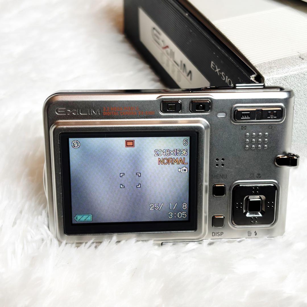 動作良好 CASIO EXILIM EX-S100 完動品 オールドコンデジ