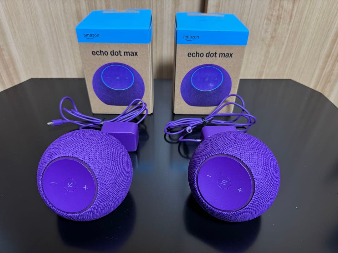 Amazon Echo Dot Max アメジスト【2台セット】