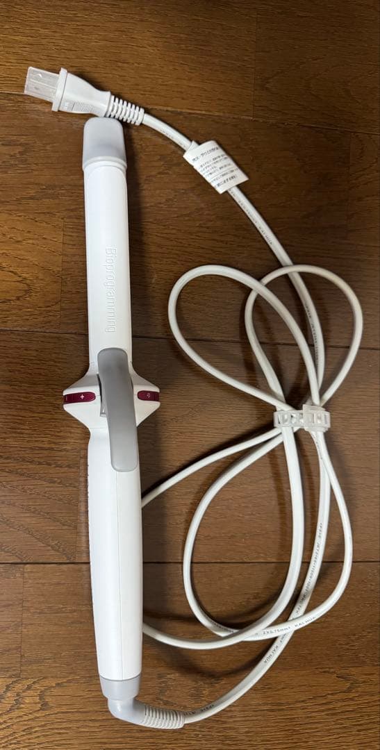 HAIRBEAURON カールヘアアイロン ホワイト26.5mm