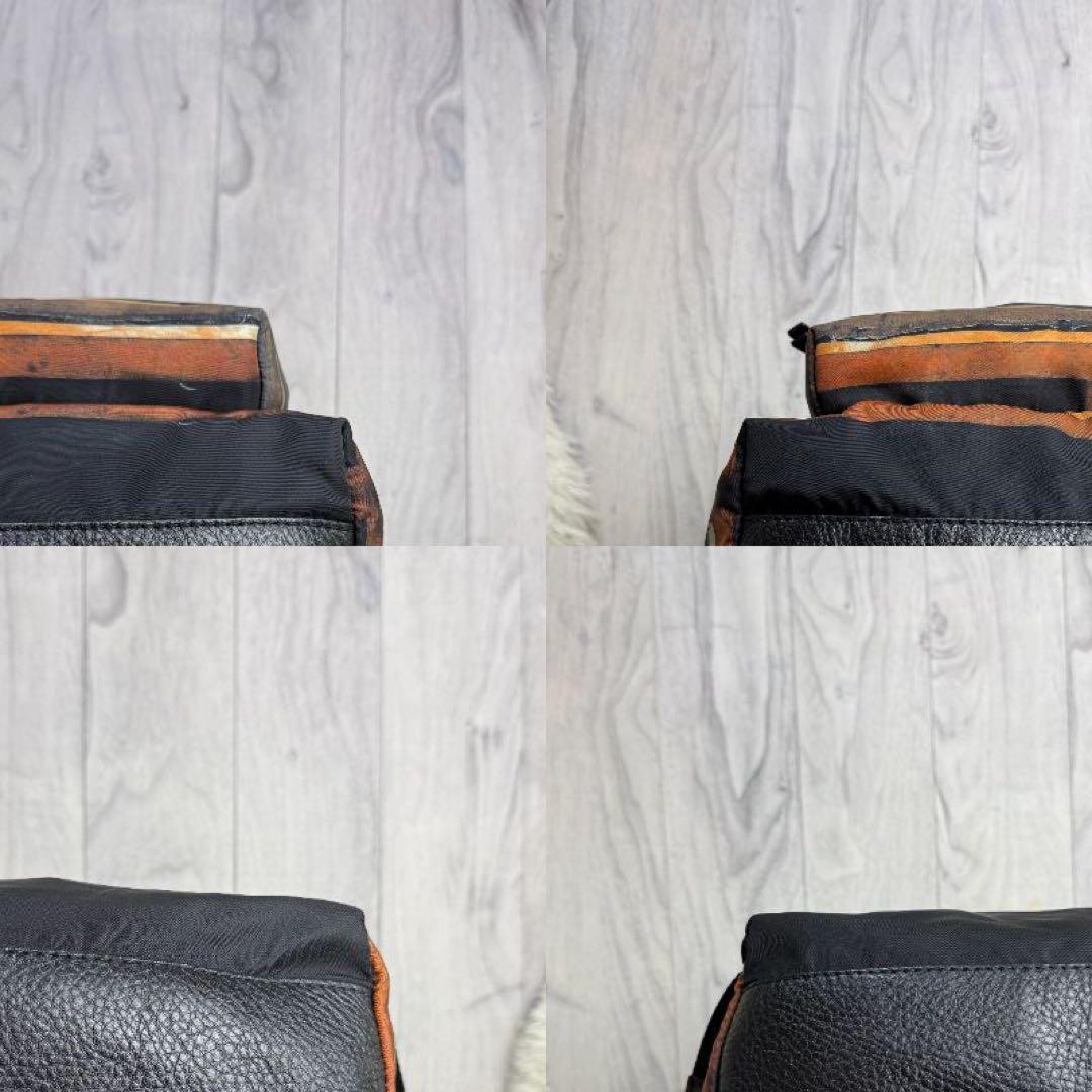 美品♡Givenchy ジバンシー ロゴ スタッズ ナイロン レザー リュック