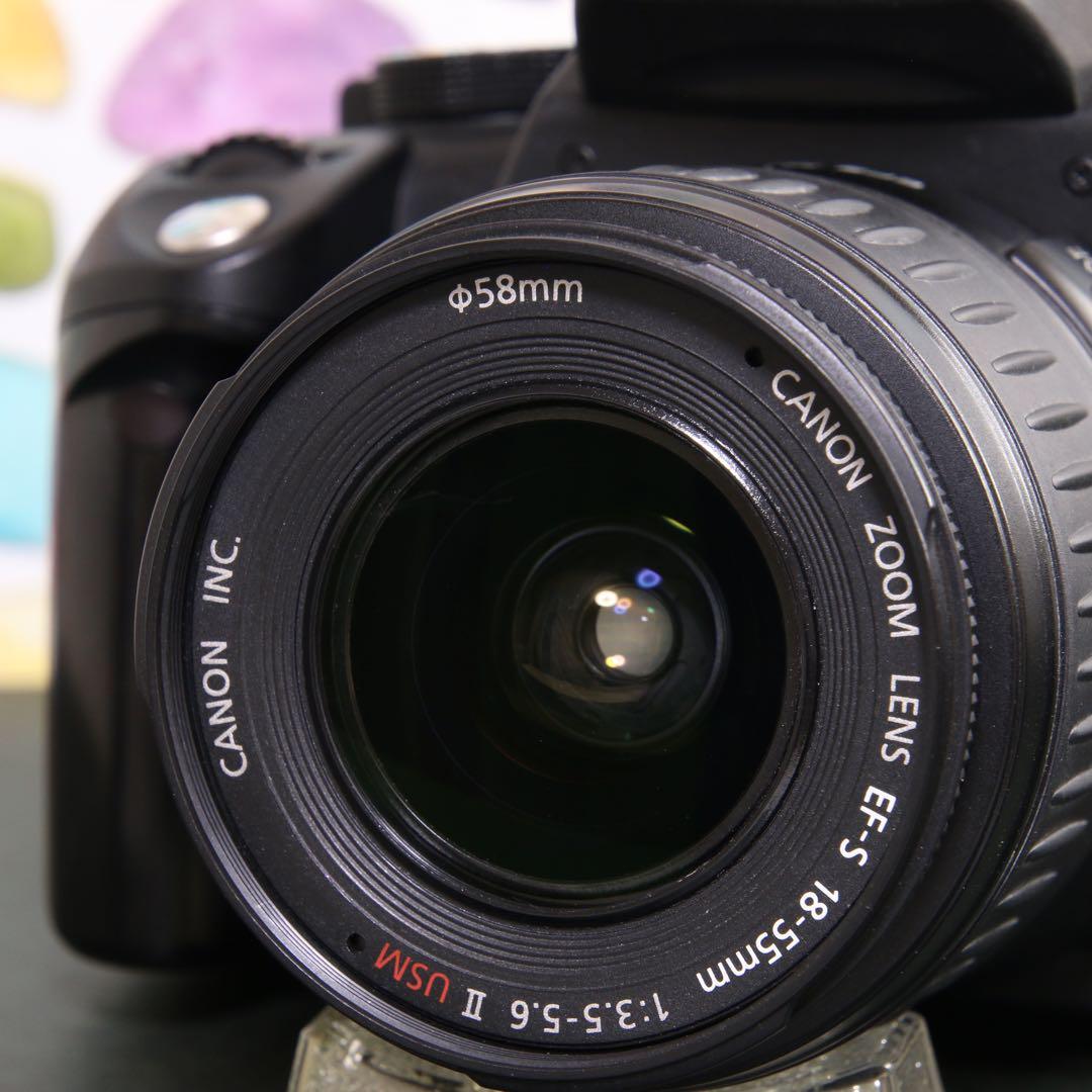 ♥︎◇Canon キヤノン KISS N ◇レンズキット ◇高性能一眼レフ♪