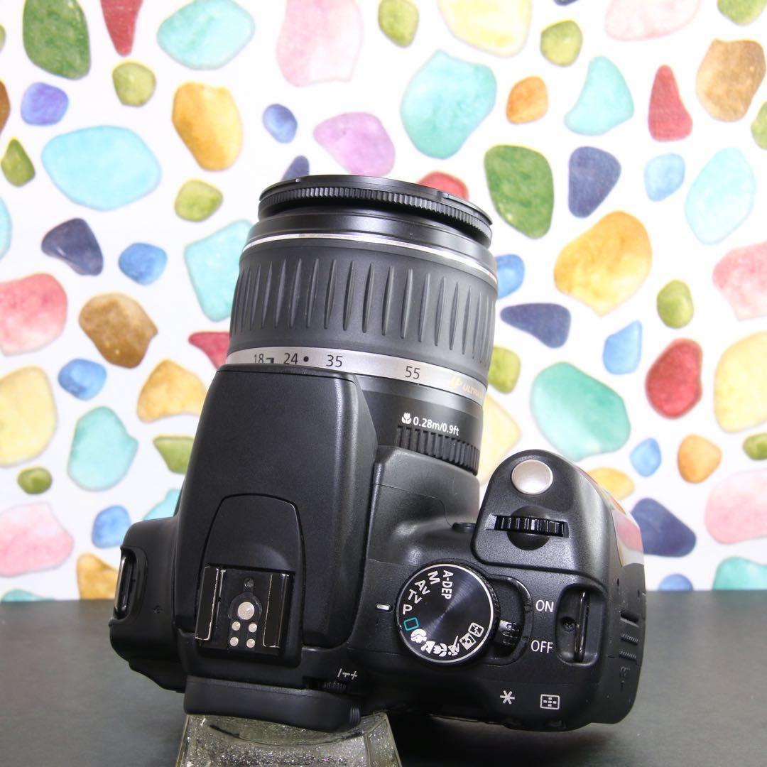 ♥︎◇Canon キヤノン KISS N ◇レンズキット ◇高性能一眼レフ♪