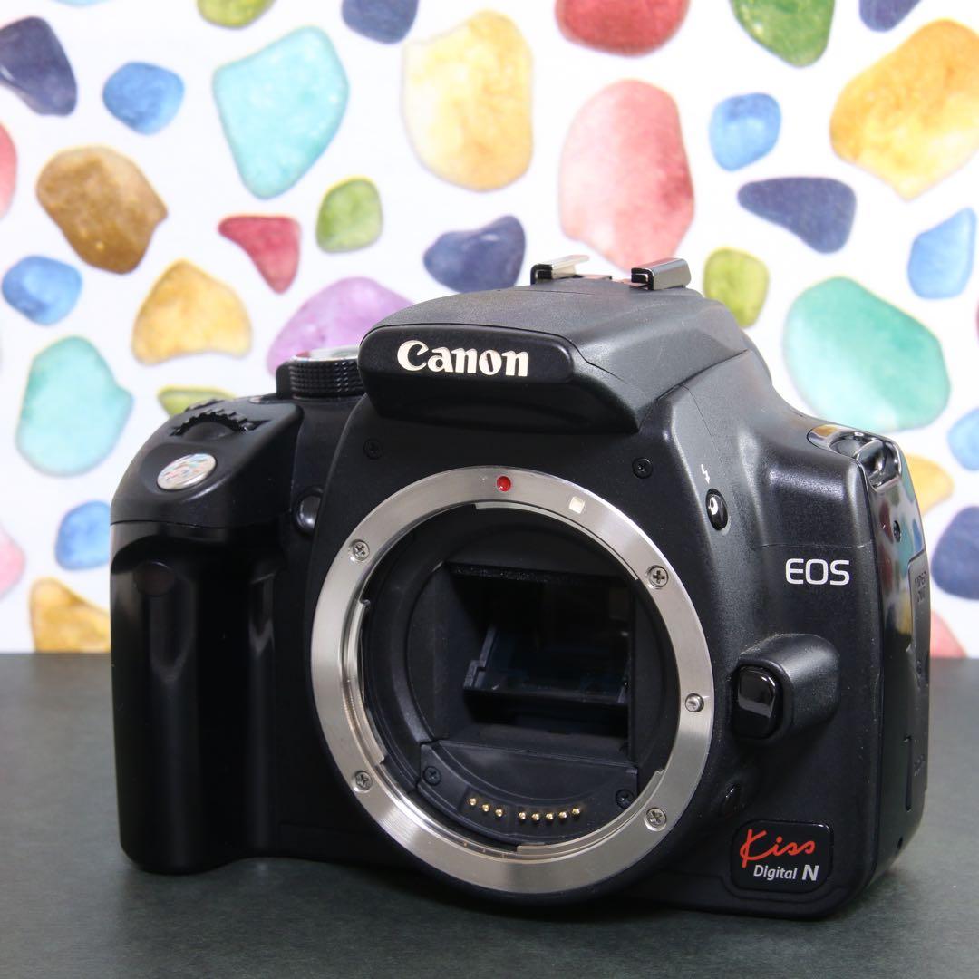 ♥︎◇Canon キヤノン KISS N ◇レンズキット ◇高性能一眼レフ♪
