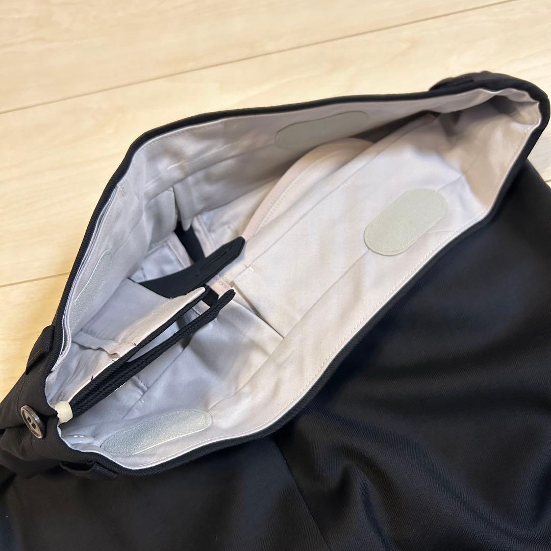 【新品】LONNER×ゼニア 濃紺 ダブルブレスト スーツ 94-A6 イタリア