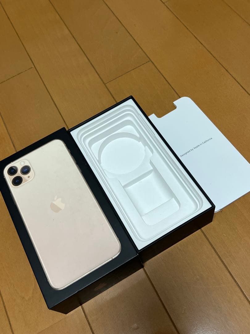 新品交換品 iPhone 11 Pro ゴールド 元箱付き バッテリー100%
