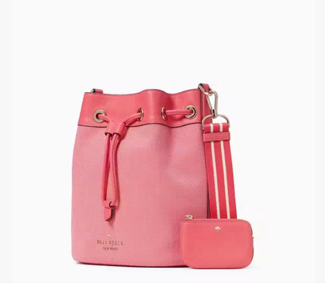 kate spade ロージーキャンバスバケットバッグ ピンク　瑠衣様専