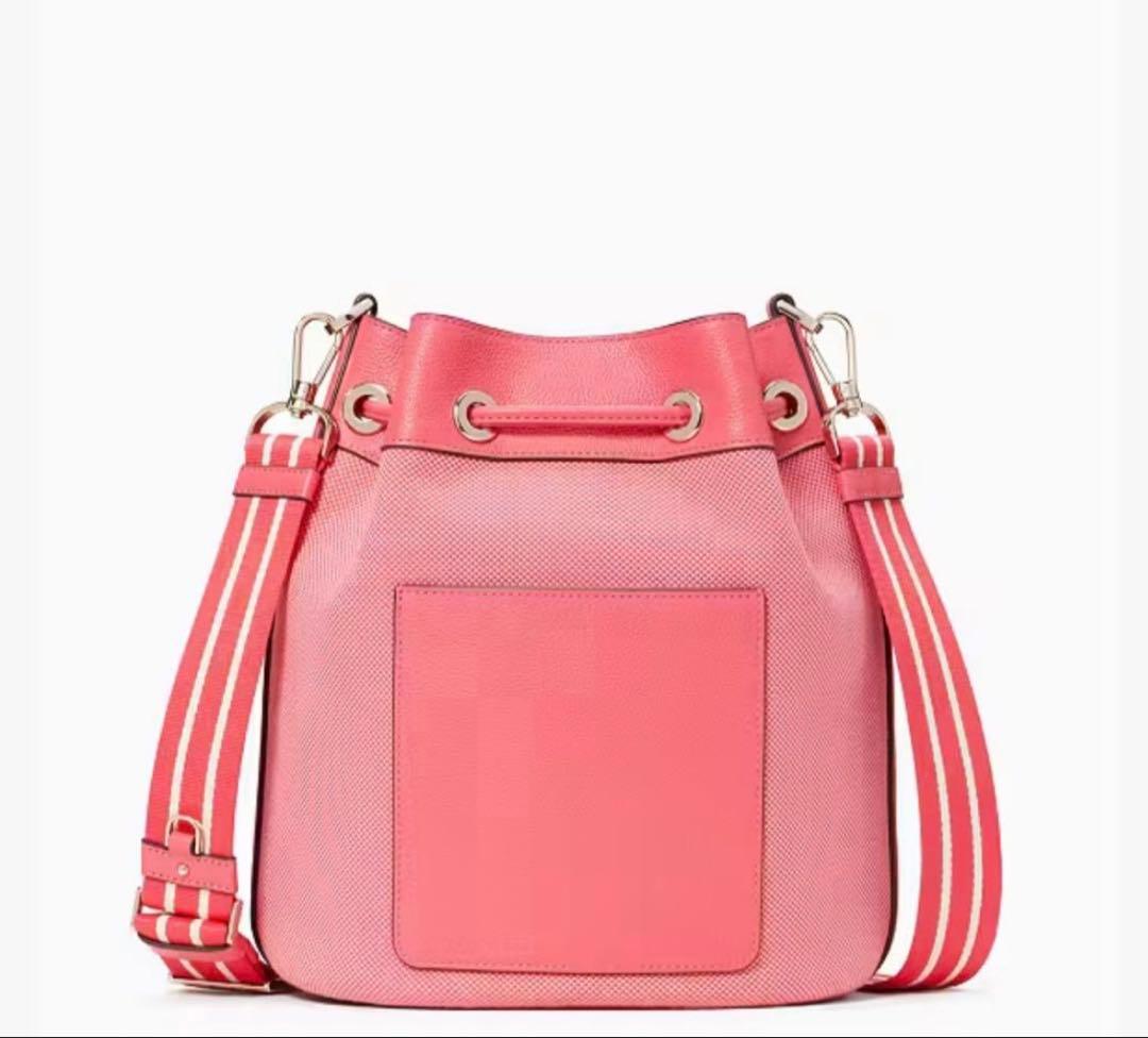 kate spade ロージーキャンバスバケットバッグ ピンク　瑠衣様専