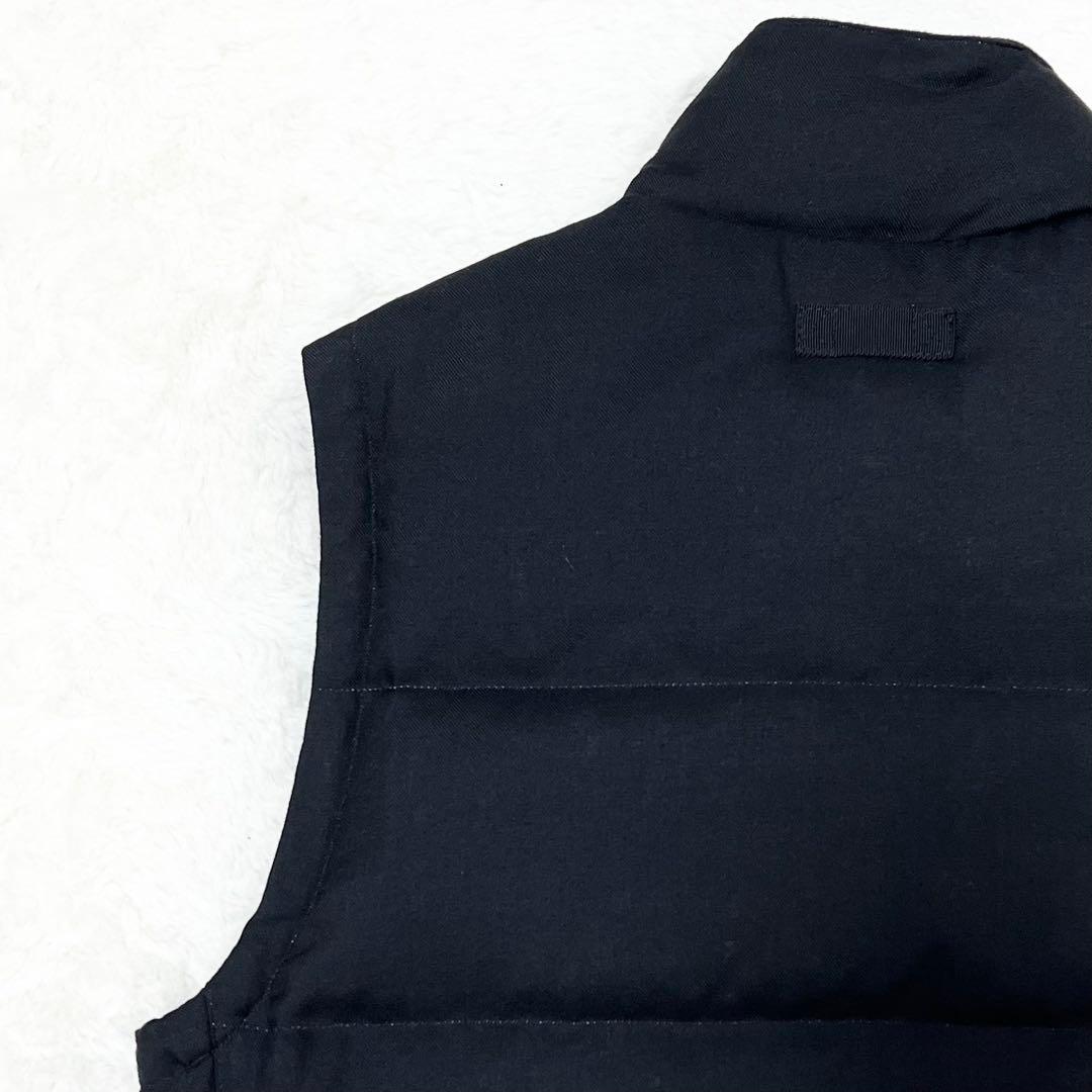 【入手困難】バーバリー ブラックレーベル✨️ホワイトグースダウン　ダウンベスト　黒