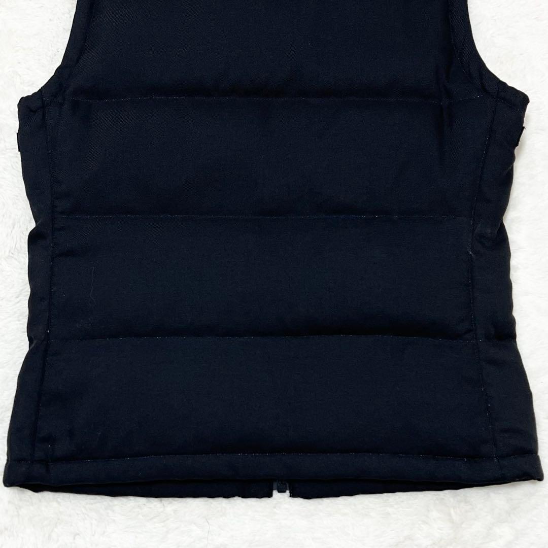 【入手困難】バーバリー ブラックレーベル✨️ホワイトグースダウン　ダウンベスト　黒