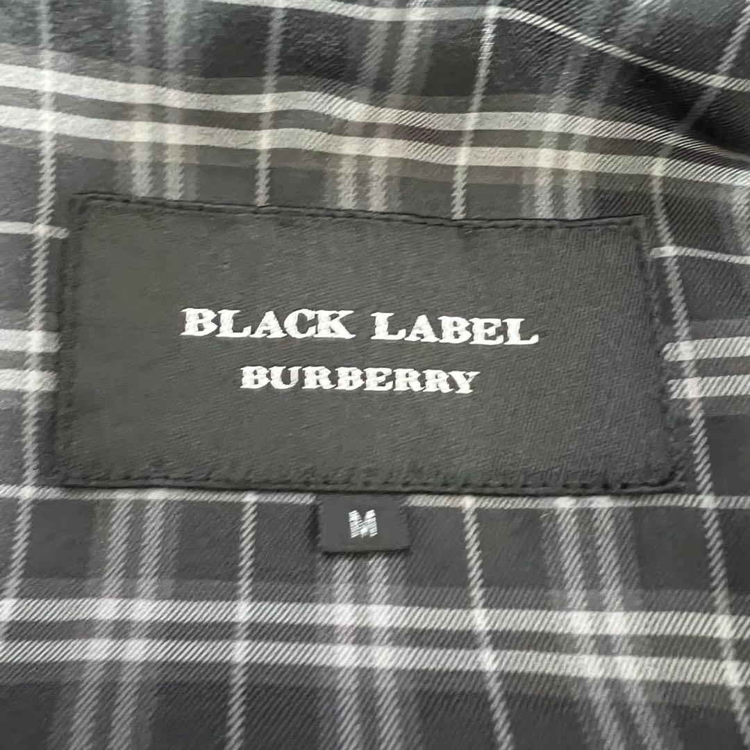 【入手困難】バーバリー ブラックレーベル✨️ホワイトグースダウン　ダウンベスト　黒