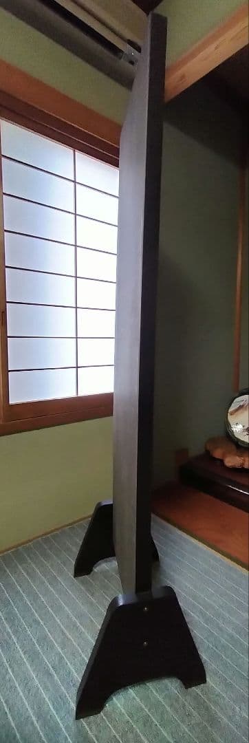 鎌倉彫　姿見　スタンドミラー