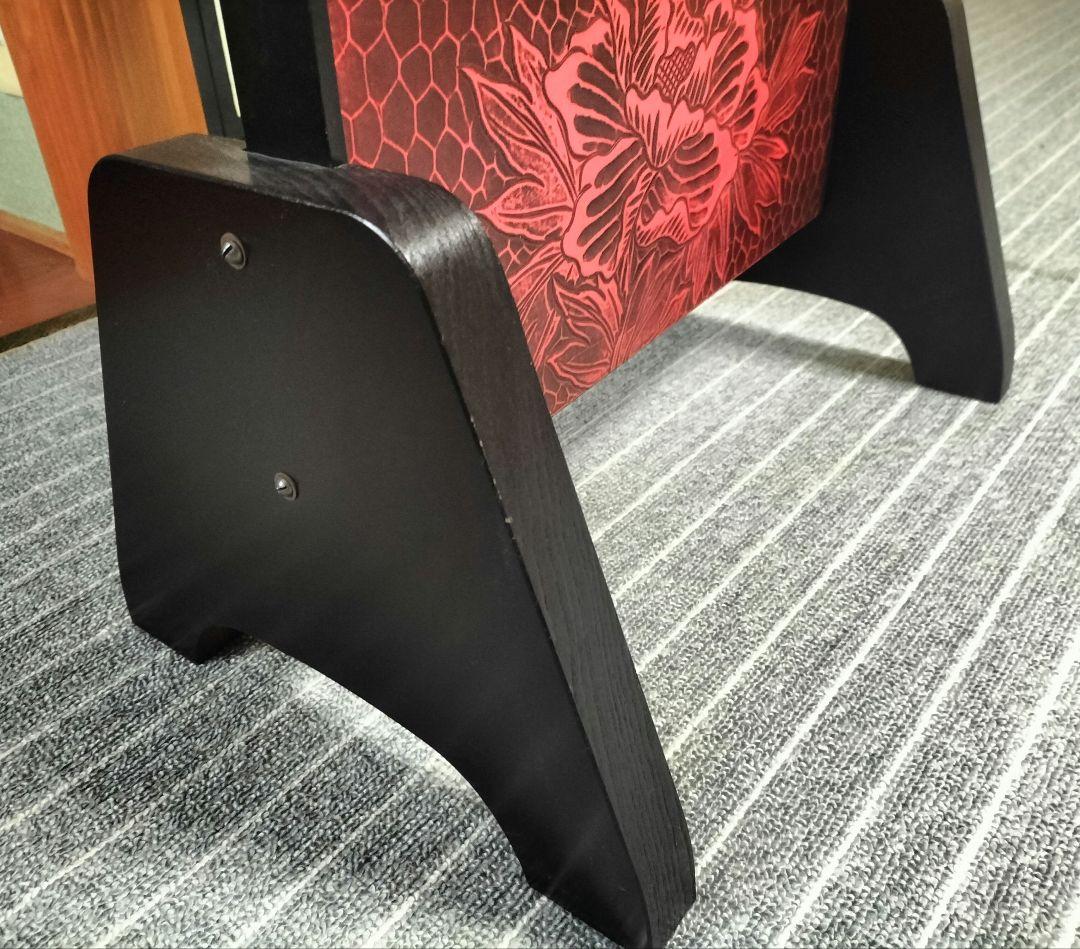 鎌倉彫　姿見　スタンドミラー