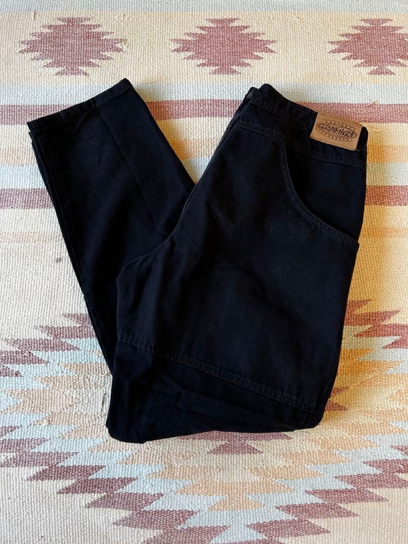 パンツ 90s USA GRAMICCI double knee duck black