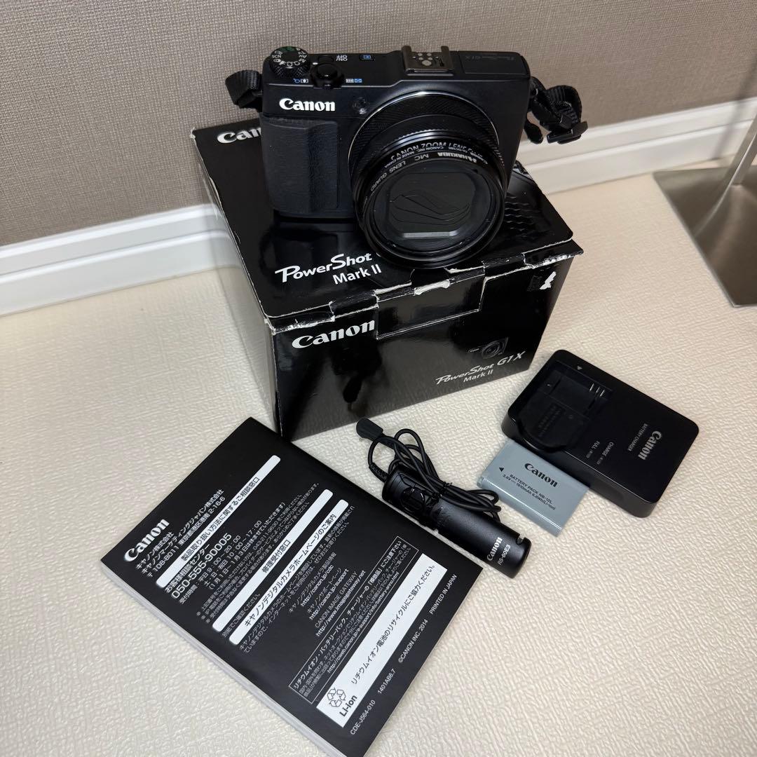 【美品】Canon PowerShot G1 X Mark II 動作確認済