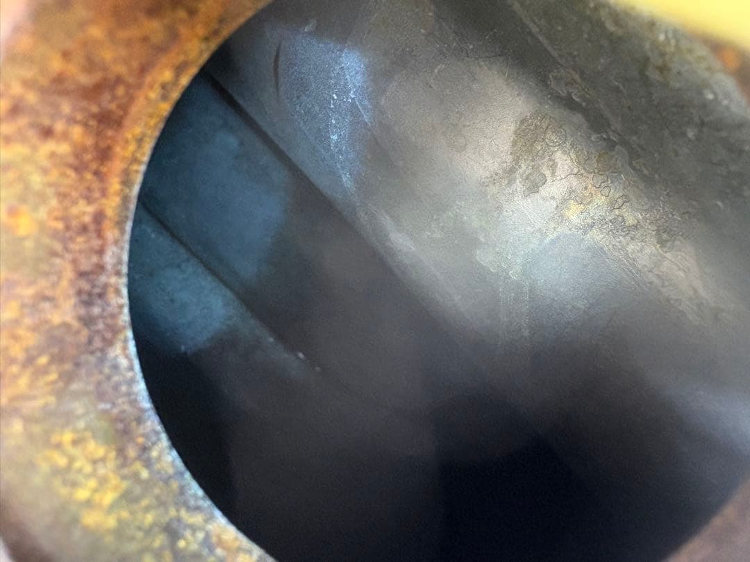 SR400 タンク　レッド&ホワイトステッカー　自家塗装