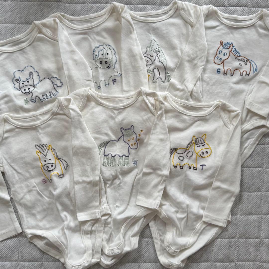 ステラマッカートニーキッズロンパース７枚セット