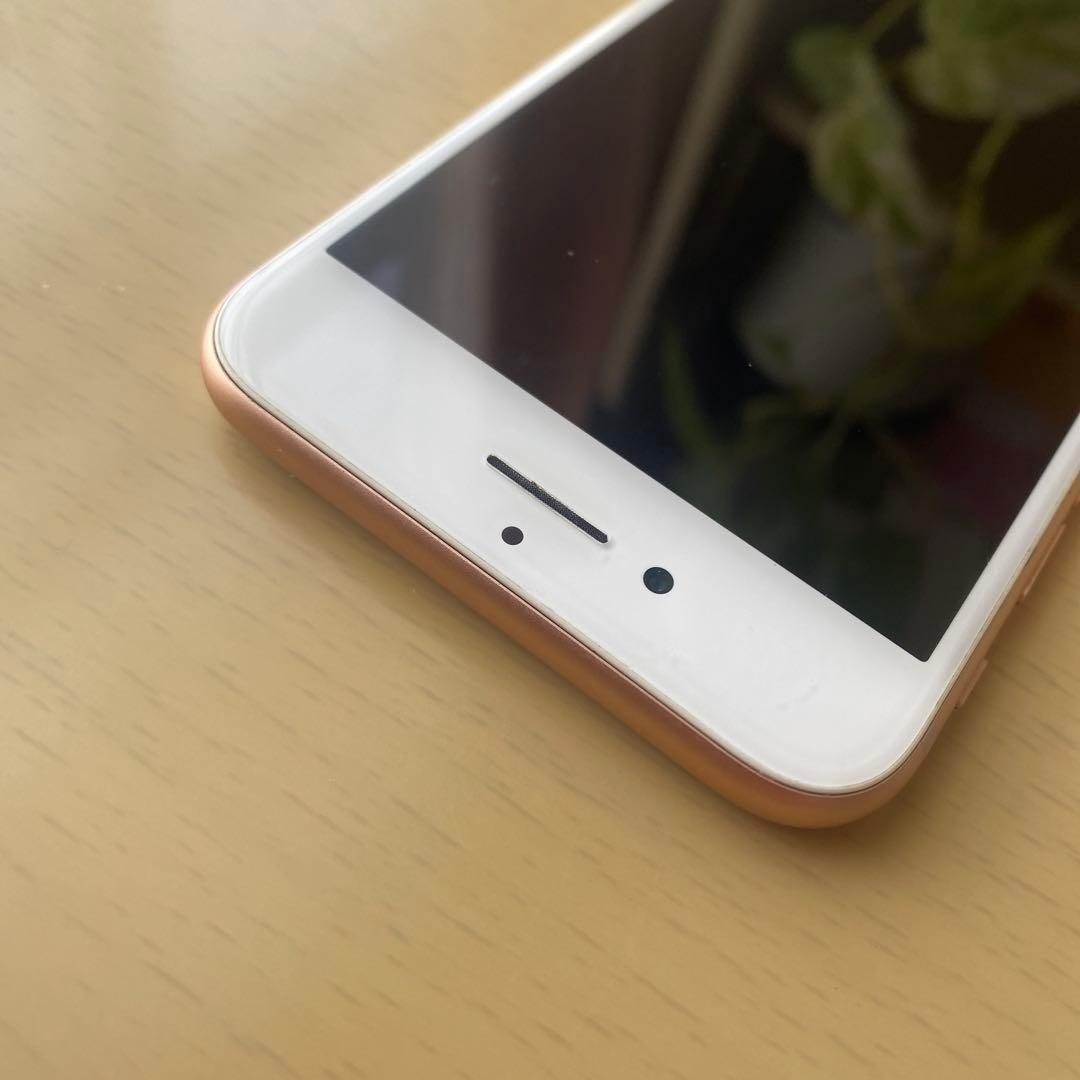 【美品】iPhone8 ゴールド 256GB バッテリー100%