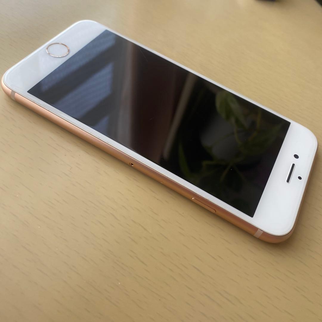 【美品】iPhone8 ゴールド 256GB バッテリー100%
