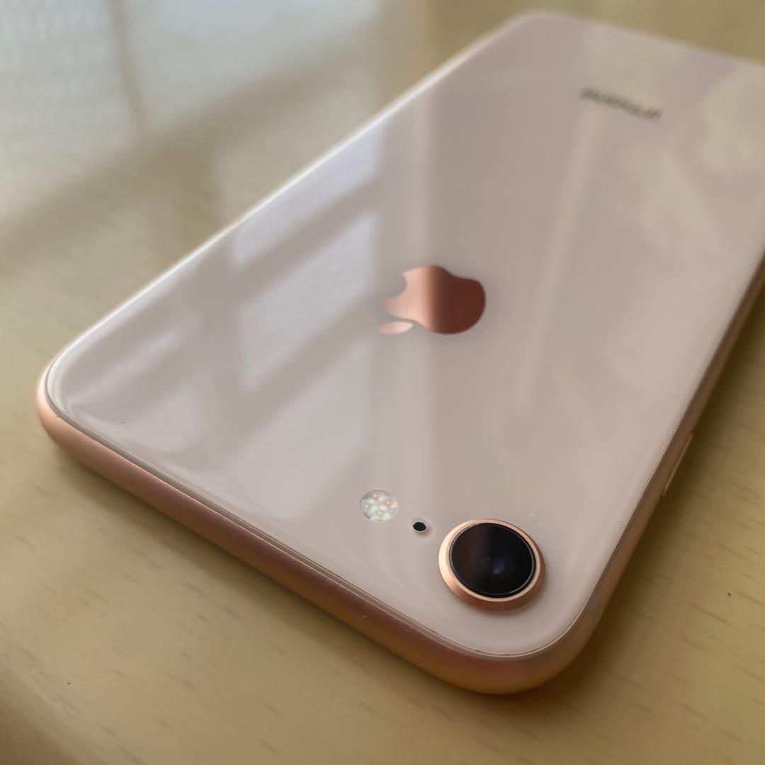 【美品】iPhone8 ゴールド 256GB バッテリー100%