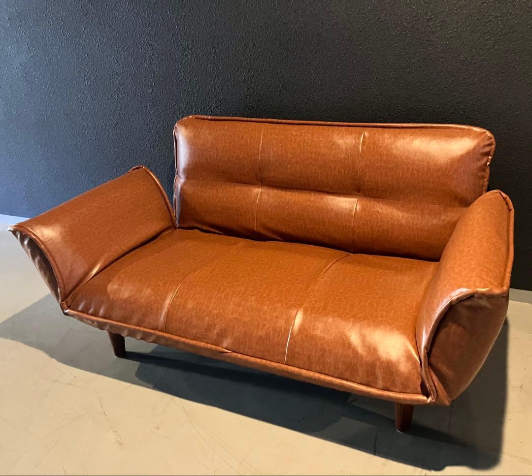 LUKAS-ルーカス ヴィンテージリクライニング　2人掛けソファ