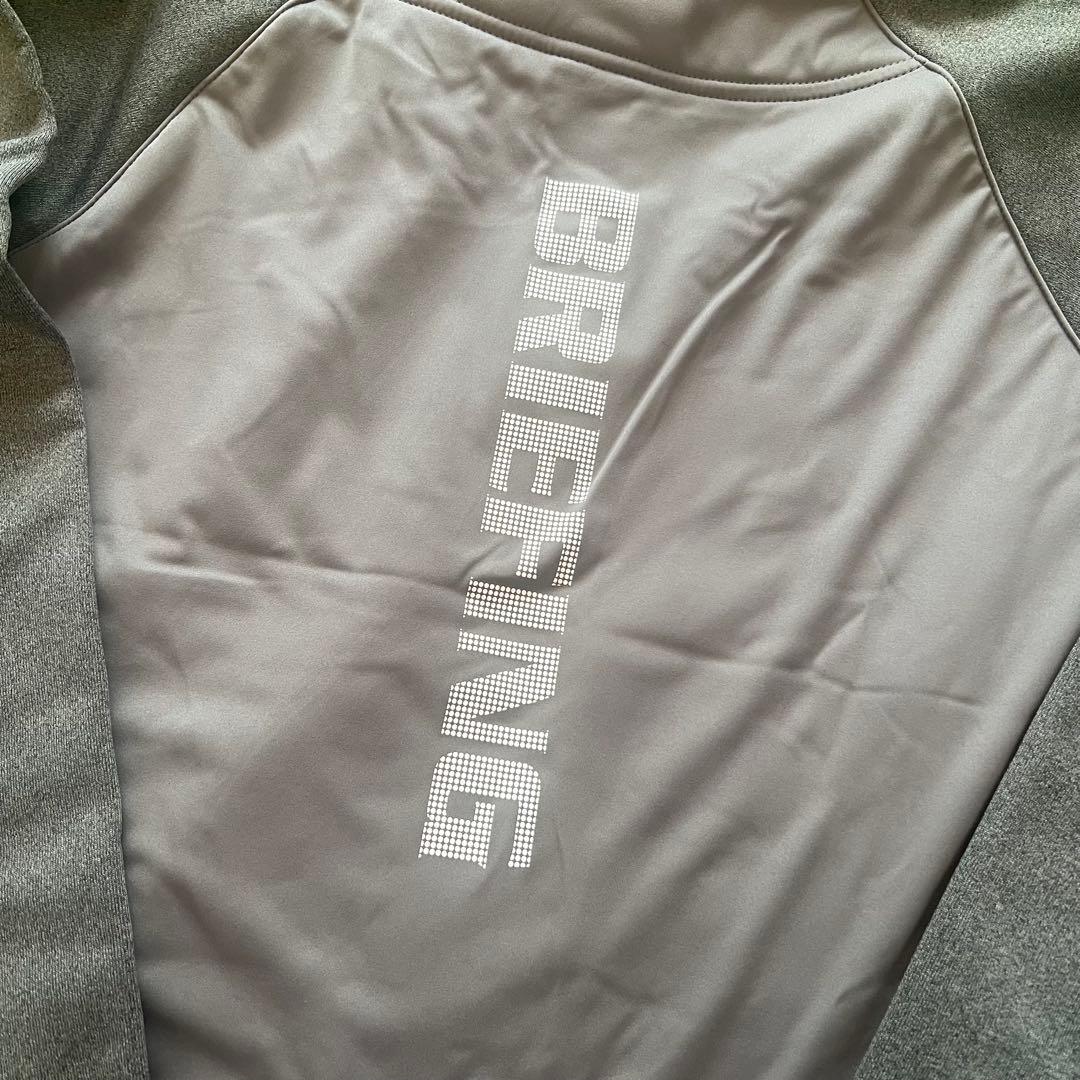 ブリーフィングBRIEFING WINDBLOCK PARKA グレー S