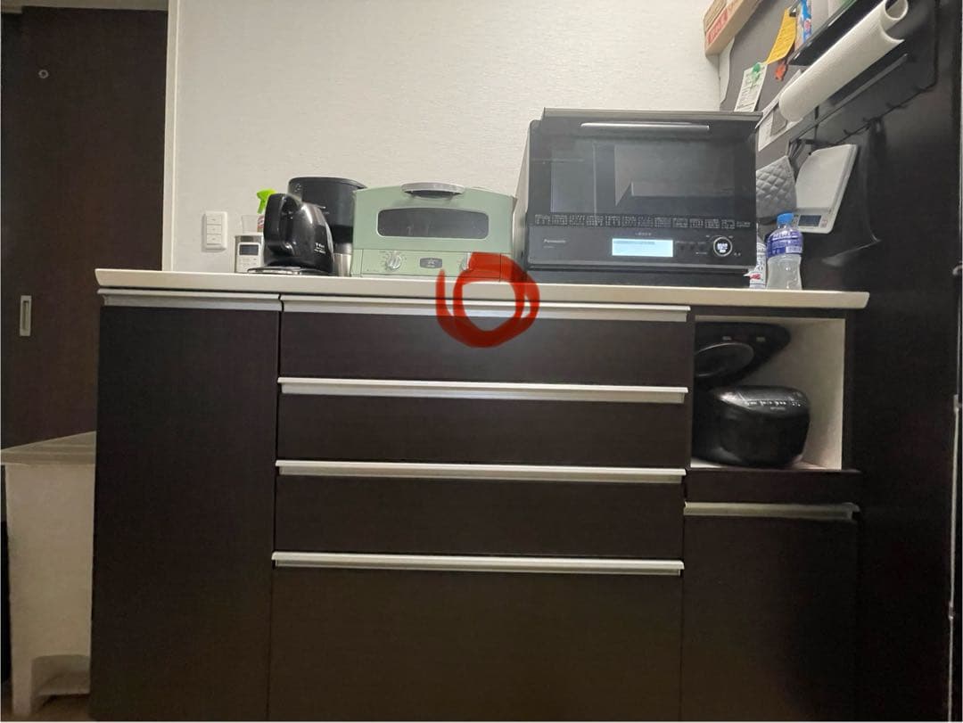 【最終値下げ】ニトリ ダークブラウン キッチンカウンター