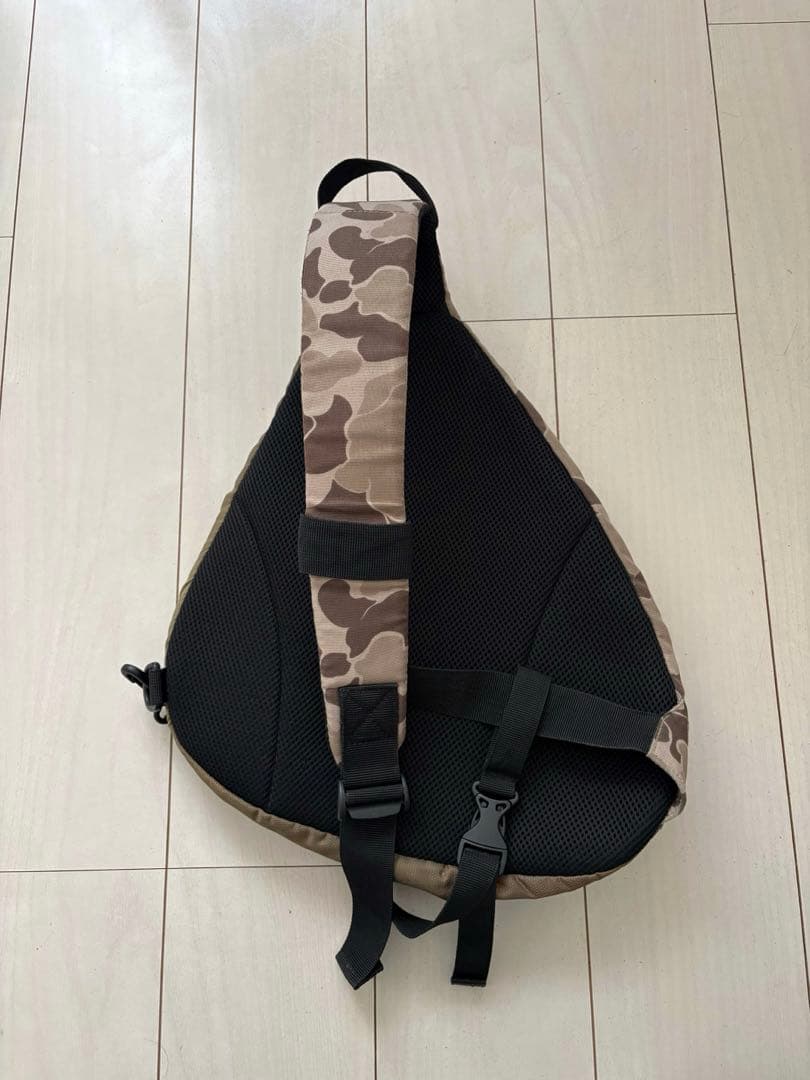 00s コロンビア カモ ワンショルダー スリング バッグ y2k