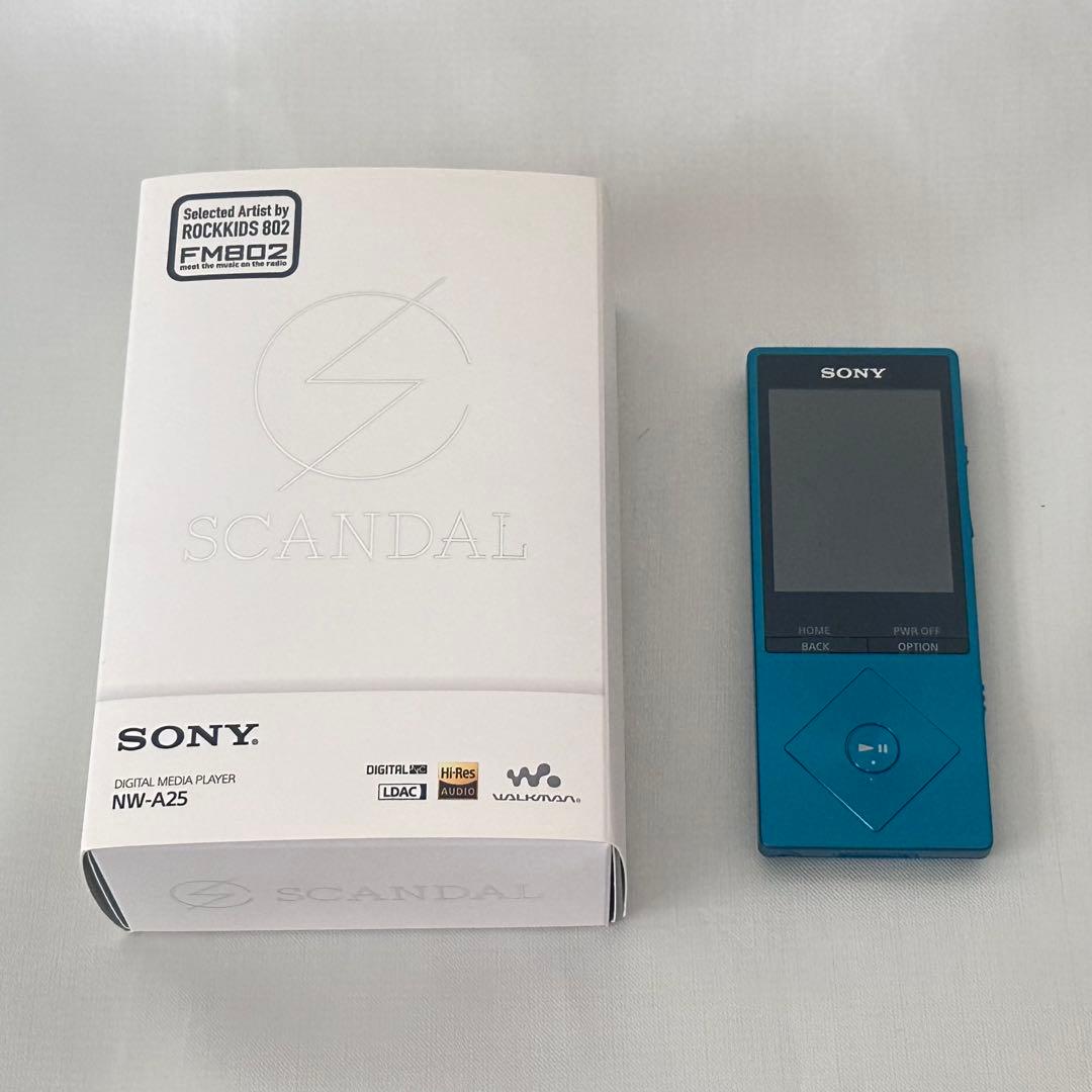 SCANDAL コラボウォークマンSONY NW-A25 動作確認済
