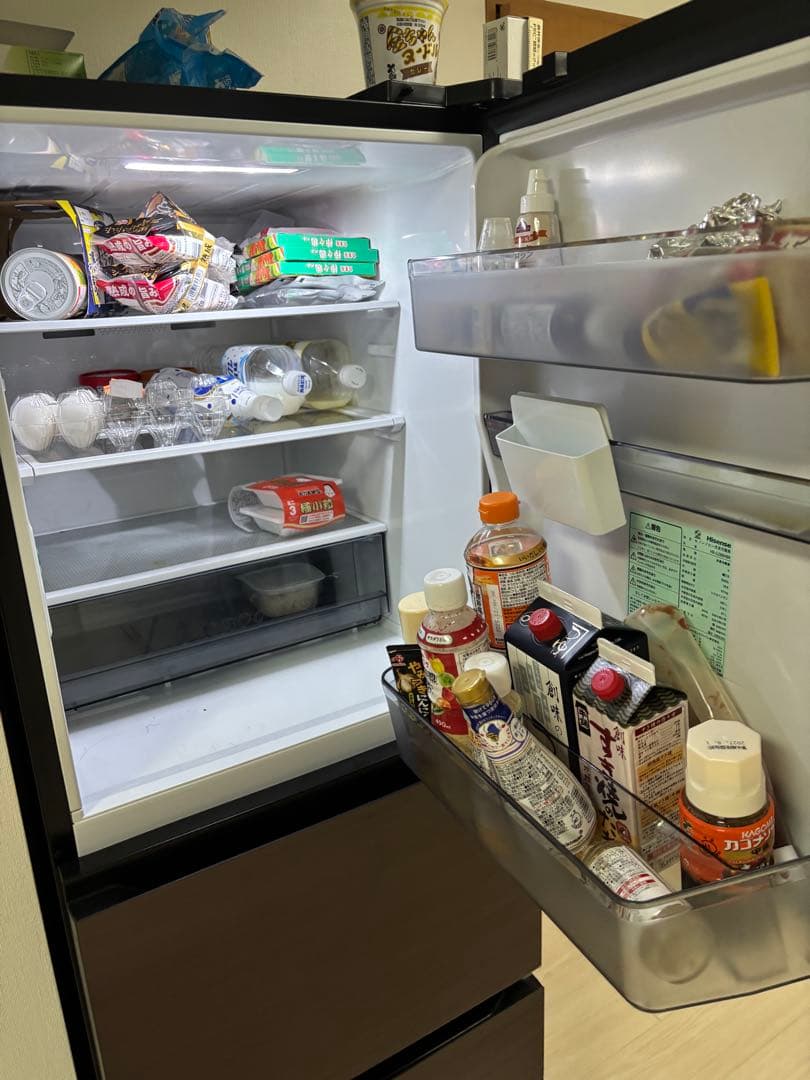 美品　Hisense 冷蔵庫 HR-G280HBR 283L 2024年製