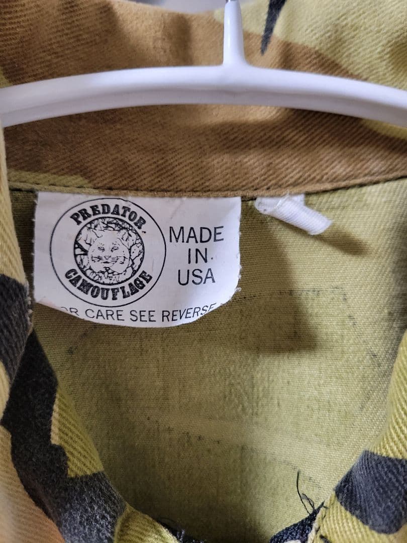 a*d様 PREDATOR CAMOUFLAGE ミリタリージャケット