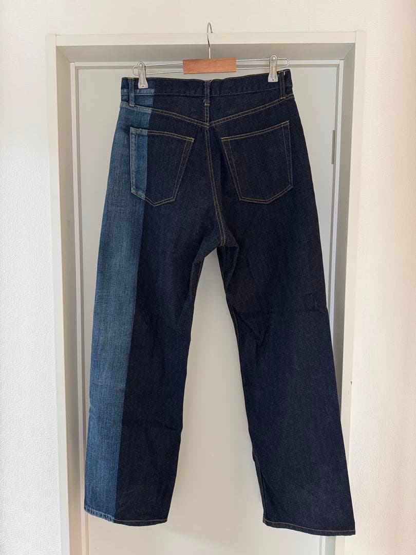 Yoke ヨーク Laser processed denim ブルー