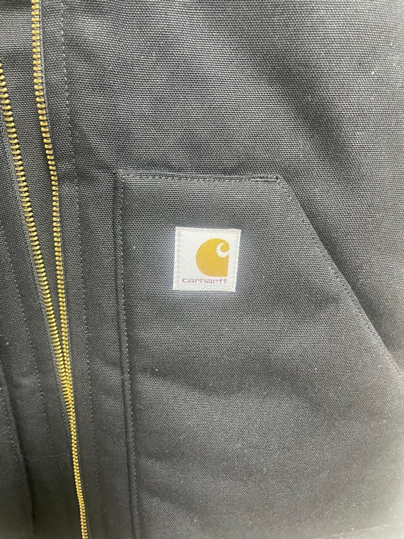 carhartt カーハート　ブラック　ダックベスト　Sサイズ