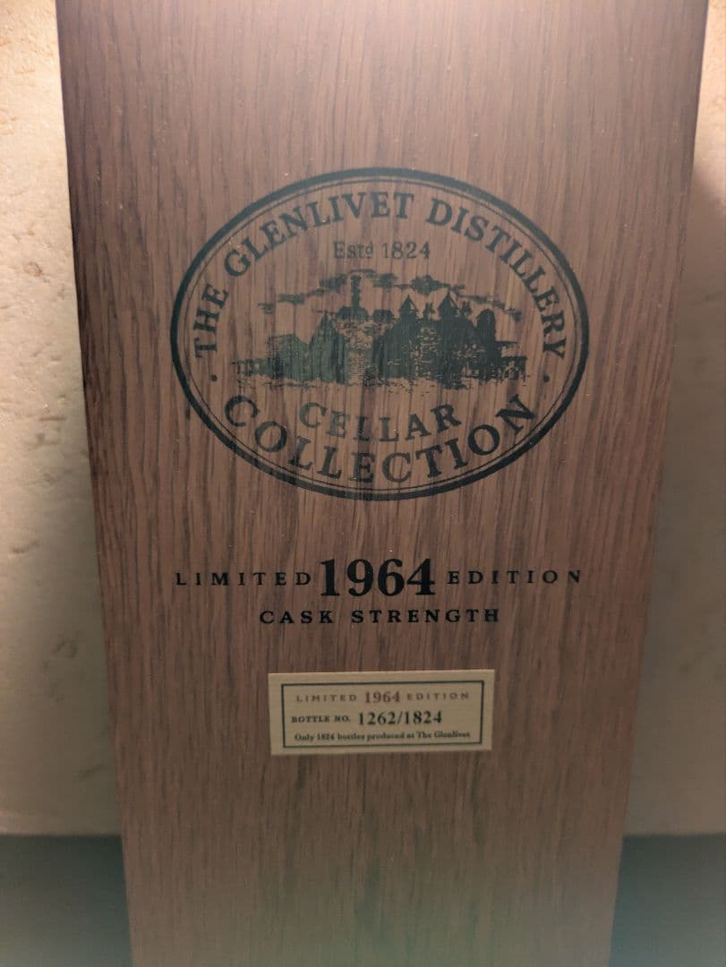 THE GLENLIVET CELLAR COLLECTION 1964 空瓶