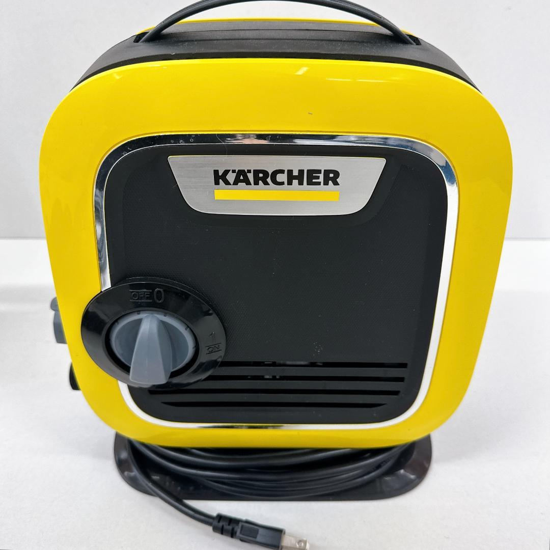 【美品】KARCHER ケルヒャー K MINI 高圧洗浄機 別売りホース付き