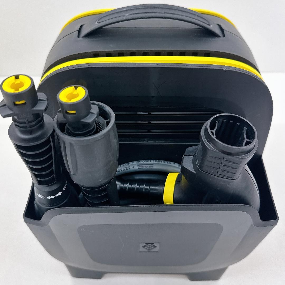 【美品】KARCHER ケルヒャー K MINI 高圧洗浄機 別売りホース付き