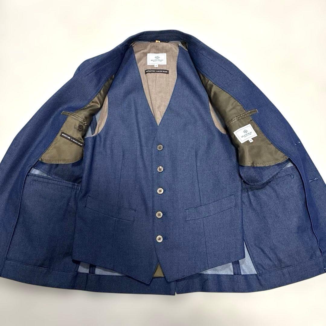 ✨美品 BEAMS HEART ビームス ハート ジャケット ベスト スーツ