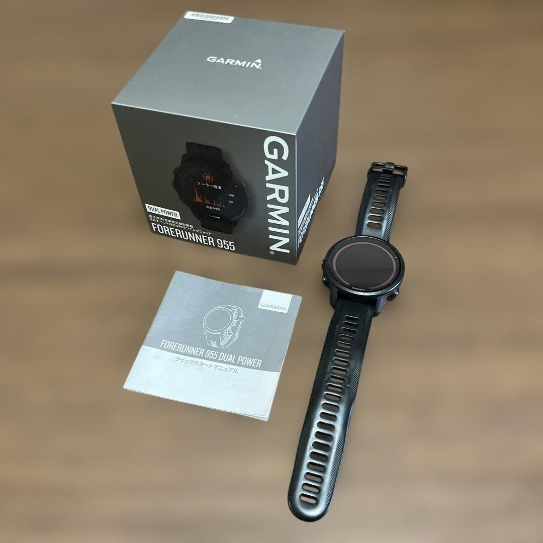 GARMIN FORERUNNER 955 DualPowerブラック