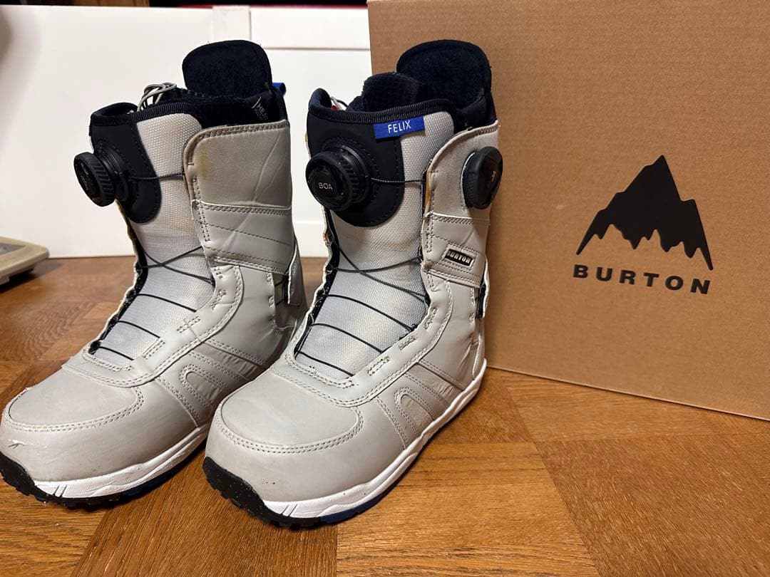 スノーボード BURTON Felix Boa Wms 6(23cm) Gray Cloud