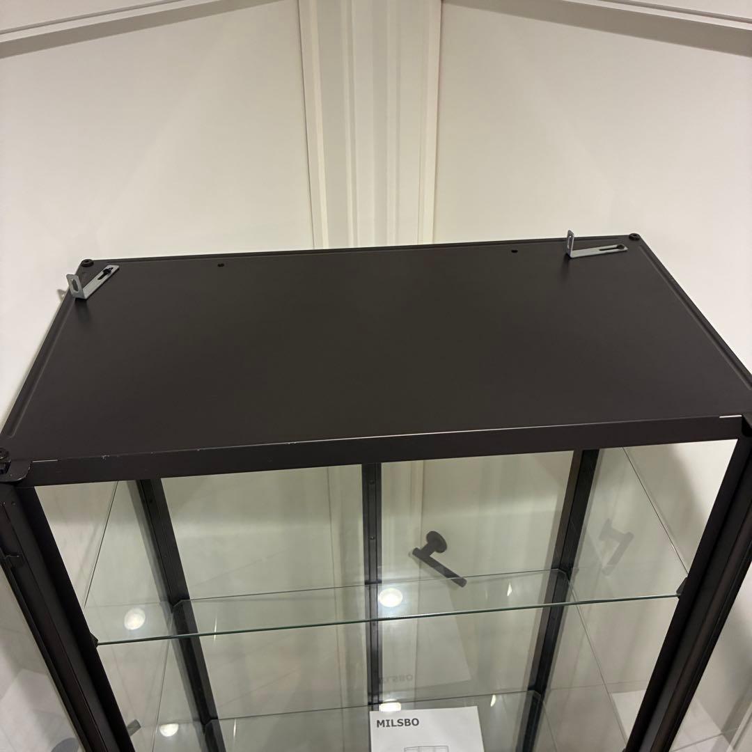 IKEA MILSBO ミルスボ コレクションケース チャコール