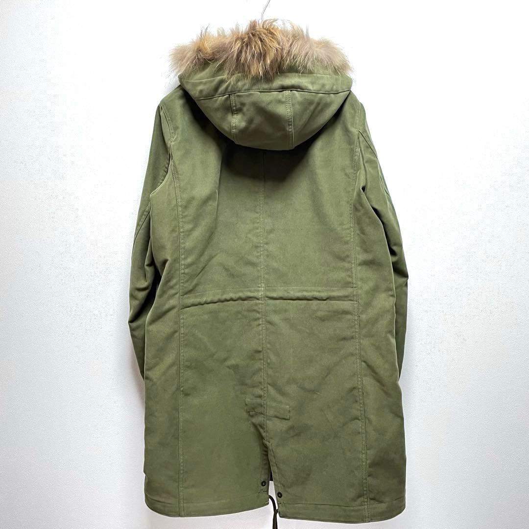 LOUNGE LIZARD 高密度モールスキンモッズコート size：1