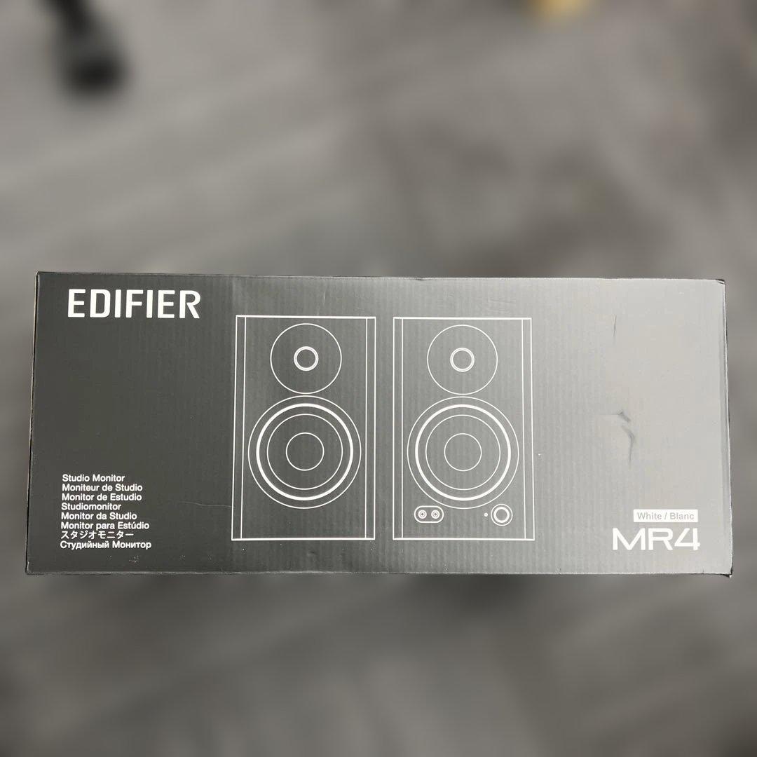 601419 Edifier MR4 スピーカー　ホワイト未開封