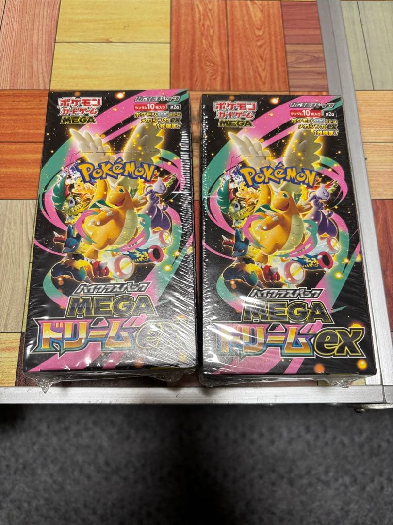 ポケモンカード【シュリンク付】メガドリームex 2BOXセット
